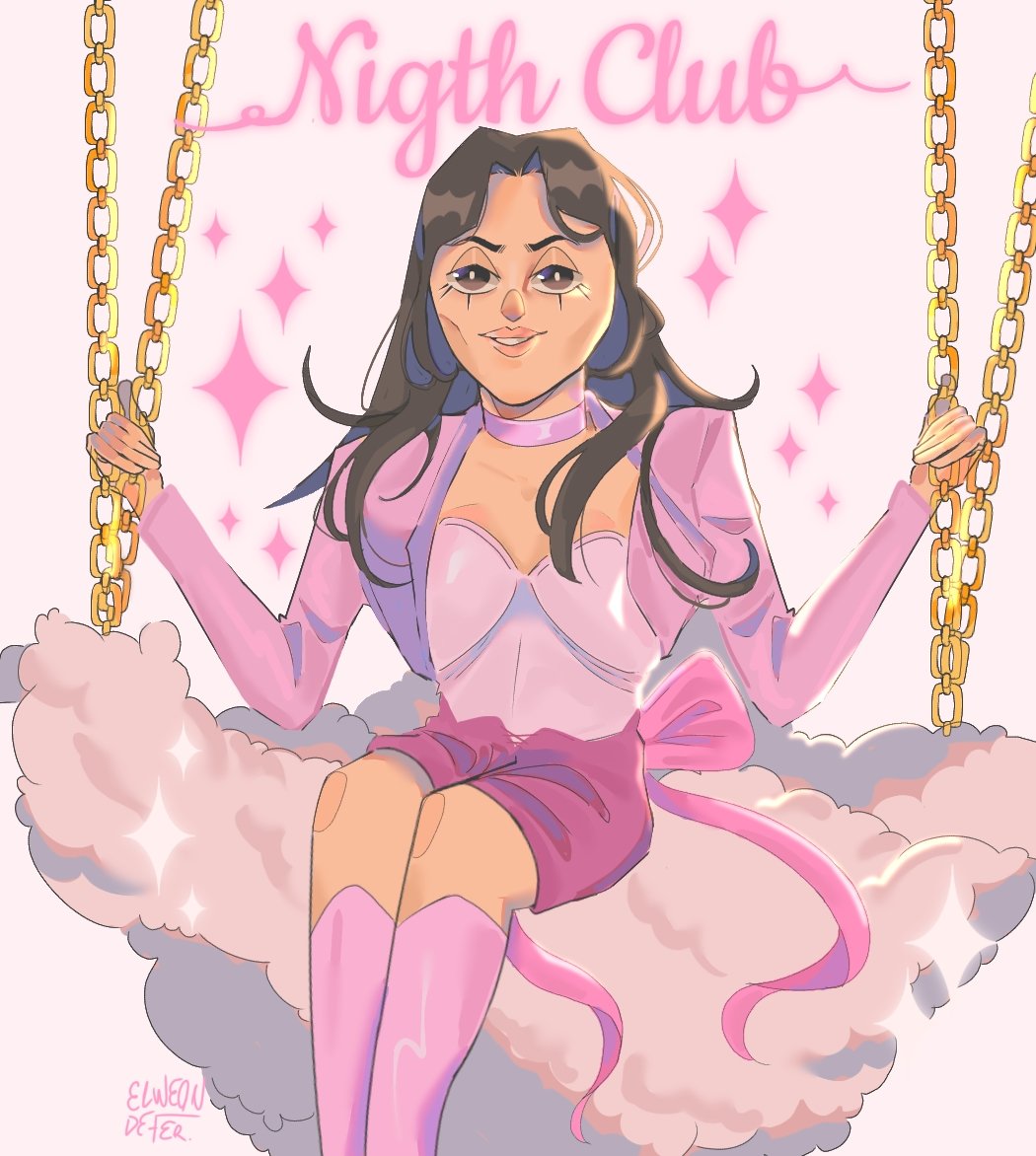 YELD59963133's tweet photo. Que emoción que mañana estará en la inauguración del nigth club (espero se escriba así si no habré quedado como tonto).
#CrystalMolly #qsmp2art #QSMP https://t.co/cNYa0b0YCx