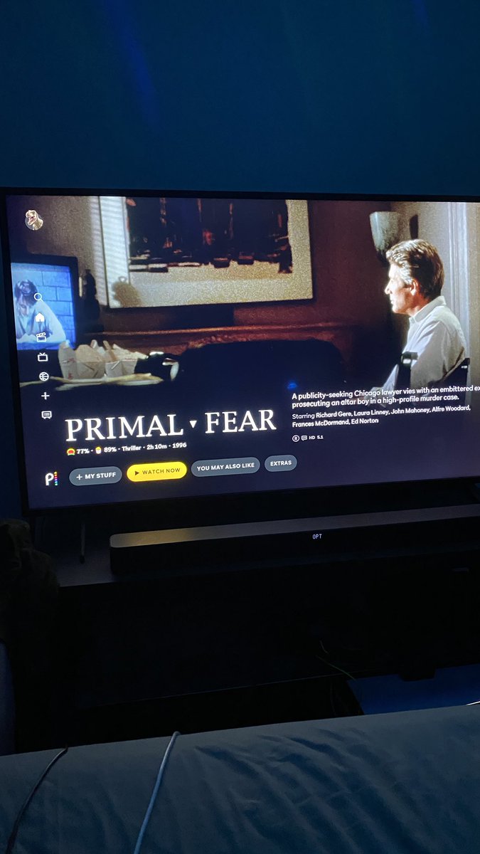 #NowWatching Primal Fear (1996)
