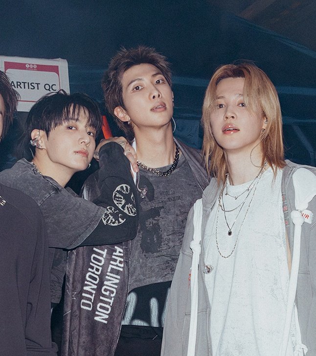 Namjoon, Jungkook and Jimin 💗💝