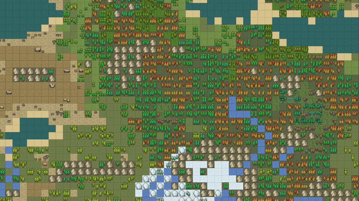 BadAimStudio's tweet photo. New terrain system🥳
#indiegame #indiedev 
#WWII #Simulation #Simulator #pixelart https://t.co/YmITmRg0mD