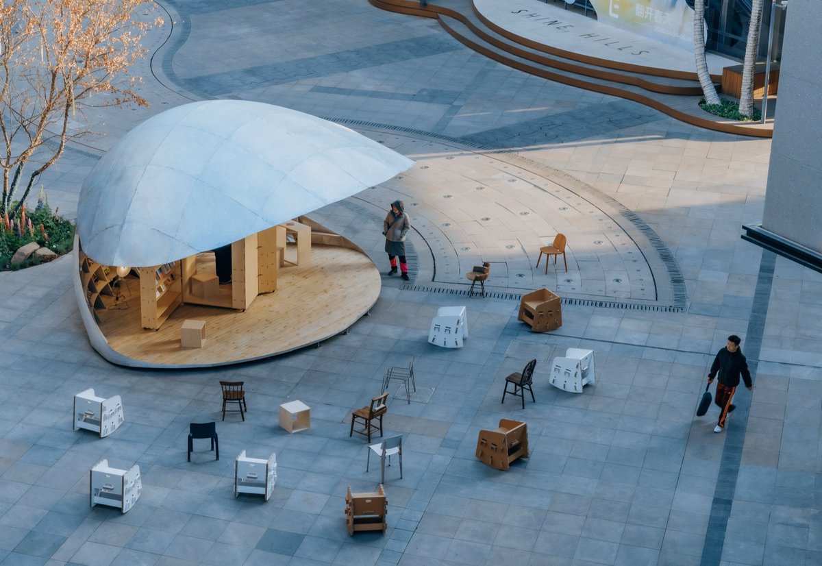 goooodofficial's tweet image. Shell Book Pavilion by LUO studio
A Space in Constant Transformation
gooood.cn/shell-book-pav…
Photography: Zhu Yumeng
#architecture #design #architecturaldesign