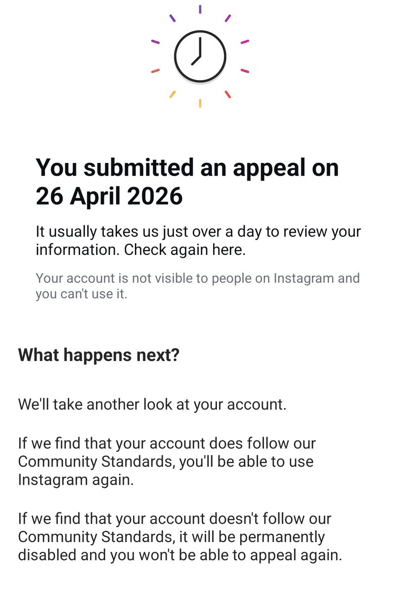 Spreadrealty's tweet image. @instagram this is seriously frustrating.
Again, my account has been deleted. This is becoming a very common issue now- many creators are facing repeated account removals without any clear reason.
Instagram is becoming worse day by day.
@InstagramComms 
#instagram #insta