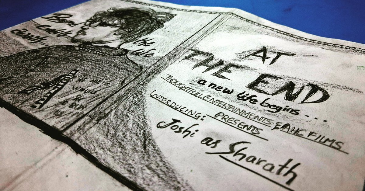 THOUGHTFUL93472's tweet image. “At The End… a new life begins.” Who is #Sharath? 👀
#AtTheEnd #IndieFilm #CharacterReveal #Tollywood #ScreenToStory look at the trailer 👇
youtu.be/AutXLU_LwYw?si…