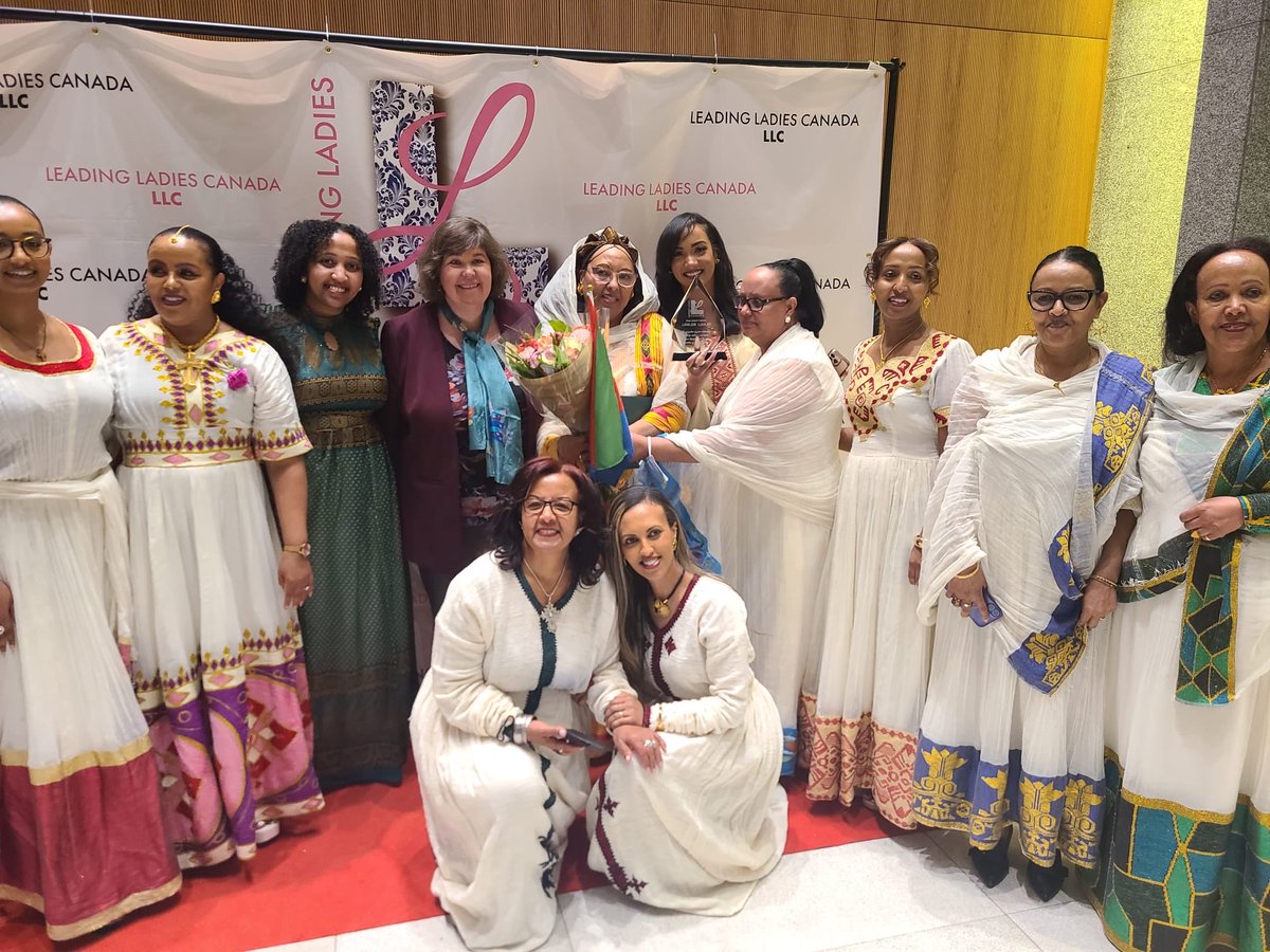 Mrs. Lemlem Luulay has been awarded by <a href="/LLC_Ottawa/">Leading Ladies Canada</a> for her leadership and dedication to the National Union of Eritrean Women in Canada. <a href="/anitavandenbeld/">Anita Vandenbeld</a>