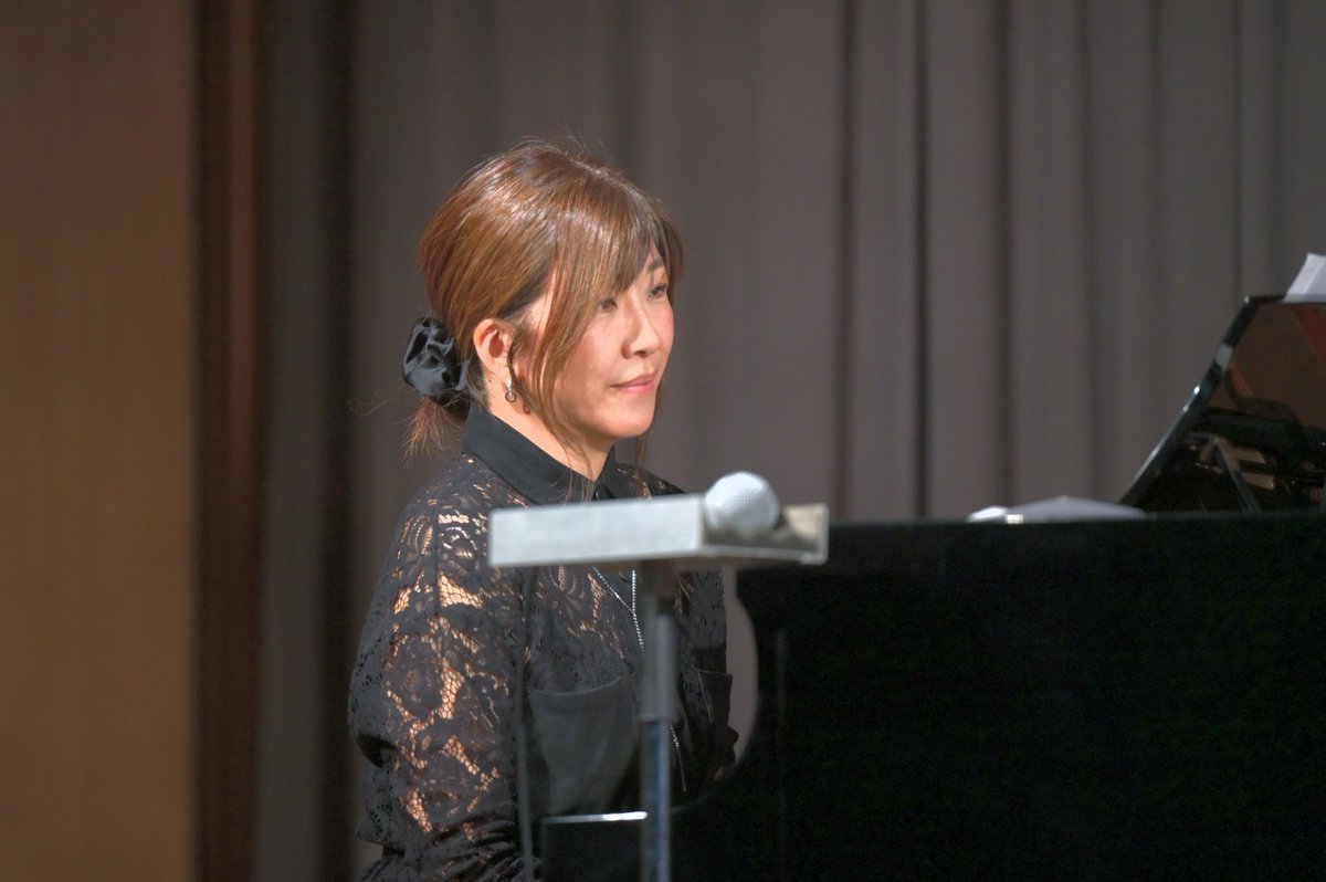capxiku's tweet photo. 2026.4.26 びわこジャズ東近���⑦
アピアホール 木原鮎子カルテット
大野綾子(Pf)さん (@ayako_ohno1129 ) https://t.co/qxY0dP7AaH