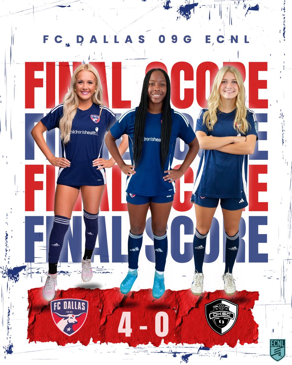 FCDallas09gECNL's tweet photo. Scoresheet: 
⚽️⚽️🅰️ @laylaiglesias19 
⚽️ @miaslater_23 
⚽️ @myamuniz11 
🅰️ @trin_morrow 
🅰️ @sophie_poodle15 

Shutout:
@LolaIrisgk  @trin_morrow  @ryleighalbin  @grayrideaux @addisonshimmy17  @_miller1609_  @Emerson_Bain  @myamuniz11  @addi_gonzalez16 

@FCDGirlsECNL #DTID https://t.co/1zsemHDhjN