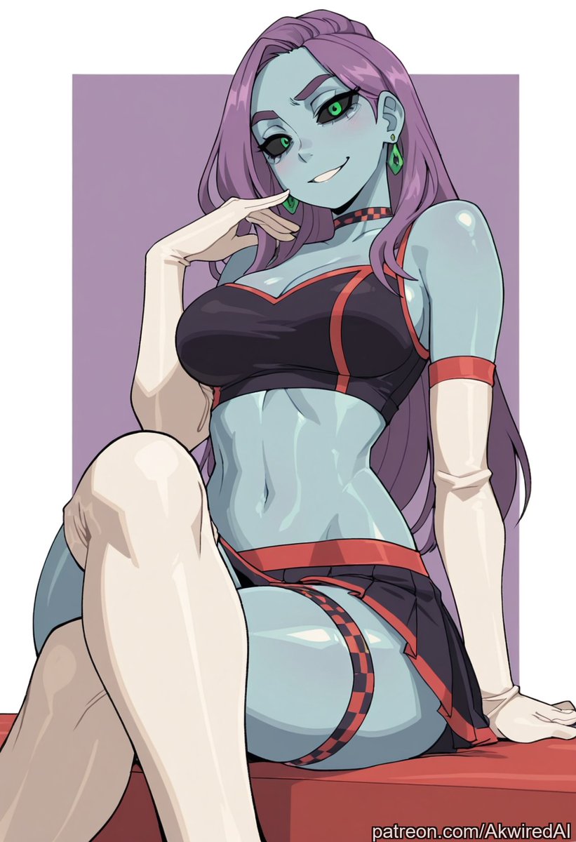 Akwired_AI's tweet photo. Curious from BNHA in Race Queen Outfit https://t.co/8L691ewn6l