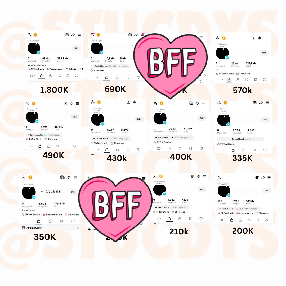 nata • Jual Beli Akun TikTok | stucdys tweet media