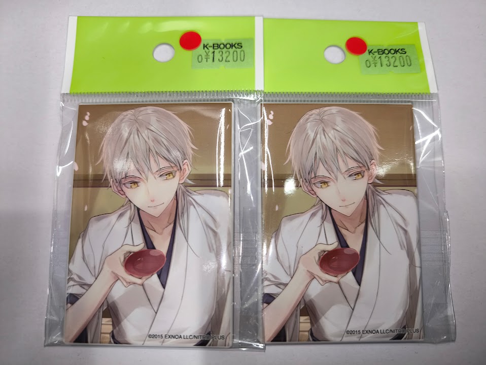入荷情報】 刀剣乱舞 とうらぶ スクエア缶バッジ 一周年記念祝画 鶴丸