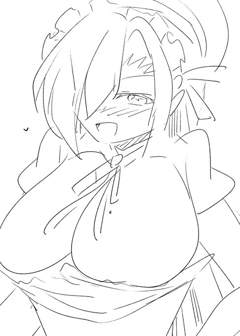 2分アスナちゃん #朝めびわ絵 #ブルアカ