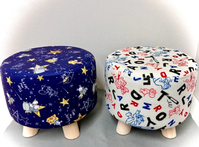 トムとジェリー　くつろぎスツール　4個セット くつろぎスツール ｜ 株式会社ピーナッツクラブ | Peanuts Club co.,ltd