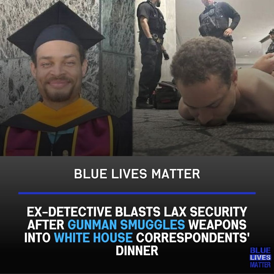 bluelivesmtr's tweet image. A security breach at a high-profile Washington event has sparked concern after a suspect allegedly got a weapon past screening and fired on a Secret Service agent.

Read the full story here: lawenforcementtoday.com/ex-detective-b…

REPOST, this should not be ignored!
#lawenforcement