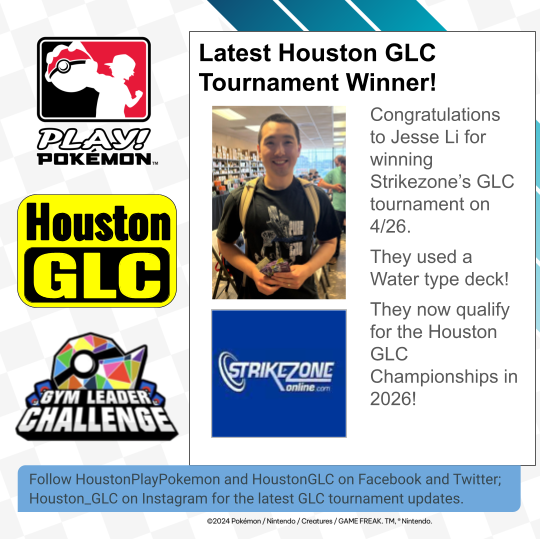 ***HOUSTON GLC WINNER ALERT***