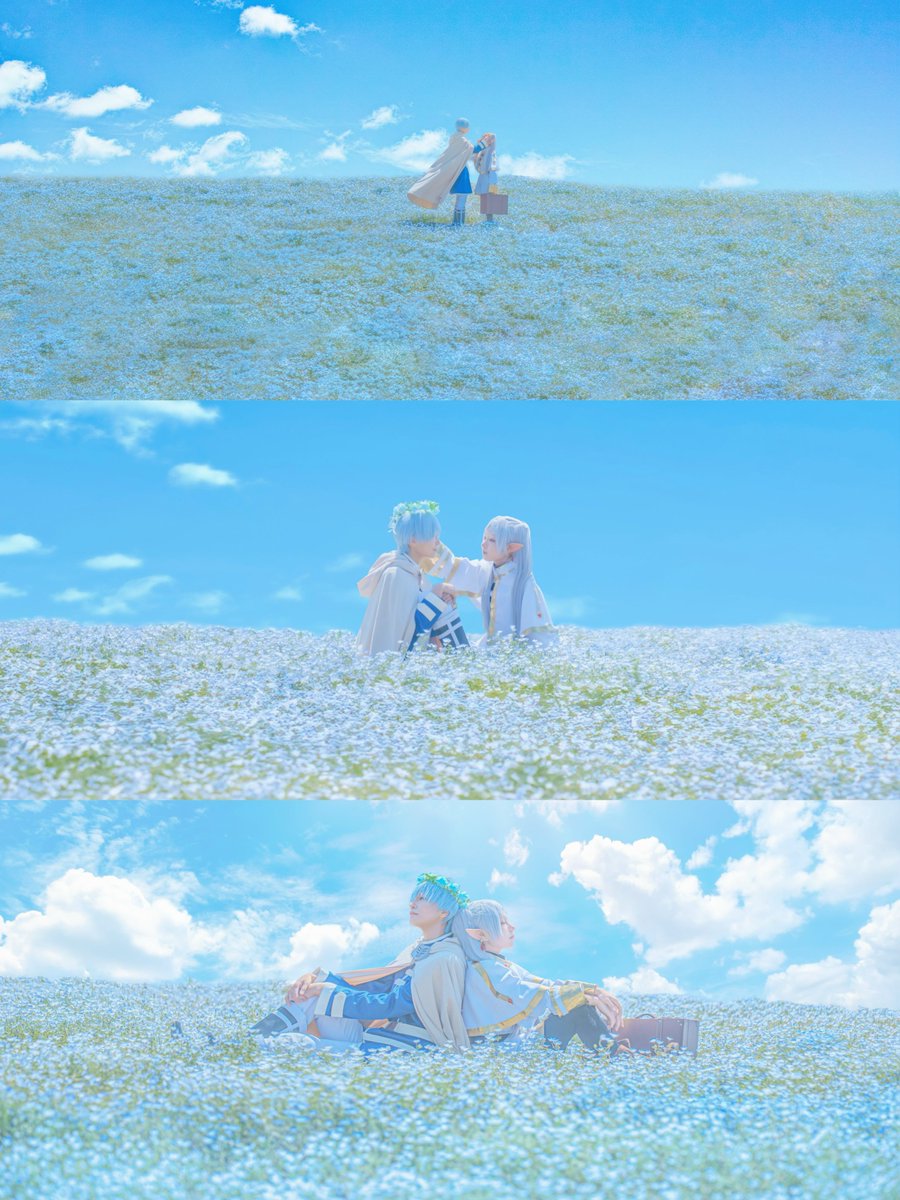 notuki138's tweet photo. cosplay
葬送のフリーレン

　いつか見せたかった景色
　　　　　　
photo:削岩機さん@Skgnk_enjoy https://t.co/ym7bLfUyqy