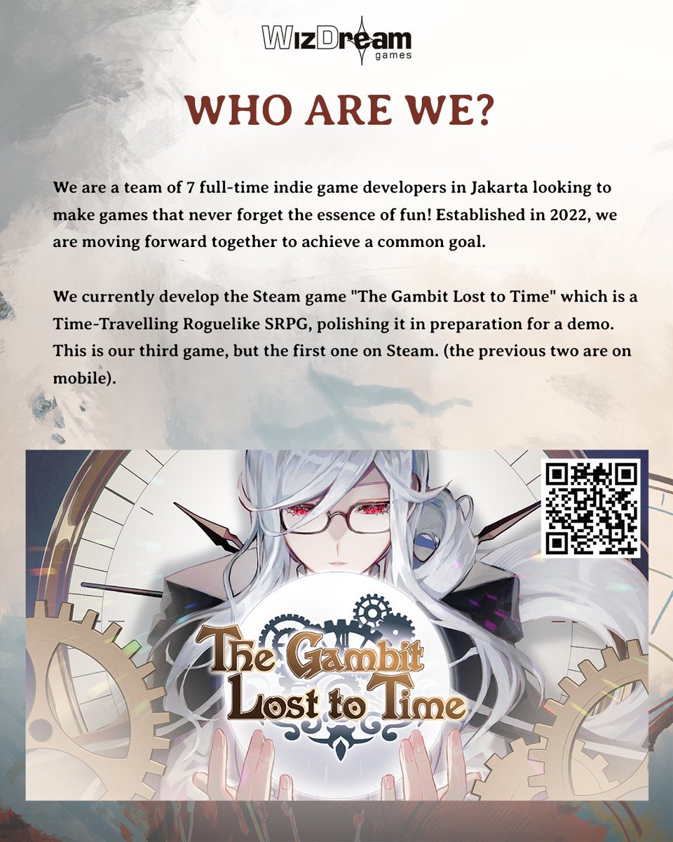 The Gambit Lost to Time (Wishlist on Steam!) tweet media
