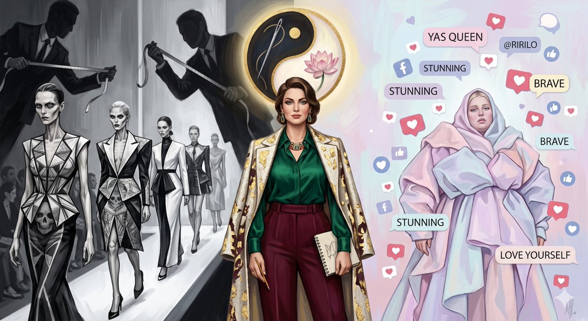 Hedonisia's tweet image. Gay designers created the thin ideal.
Feminist theory protected obesity culture.
Straight men got blamed for both.

"Sex and Beauty" on Substack follows the full arc from Marilyn Monroe to Ozempic.

gendertalks.substack.com/p/sex-and-beau…

#SexAndBeauty #FashionIndustry #BodyImage #Gender #Women