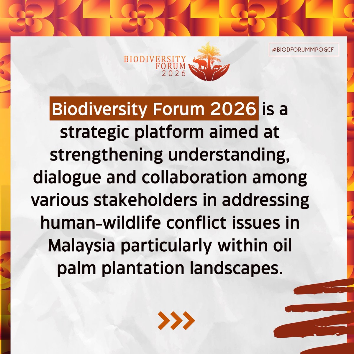 mpoGREEN's tweet photo. On 3-4 June, more than 500 participants will come together to explore coexistence as a long-term management approach one that fosters a harmonious and sustainable balance between plantation operations and biodiversity conservation. https://t.co/UHtQ2K849K https://t.co/4fyjpiWz9H