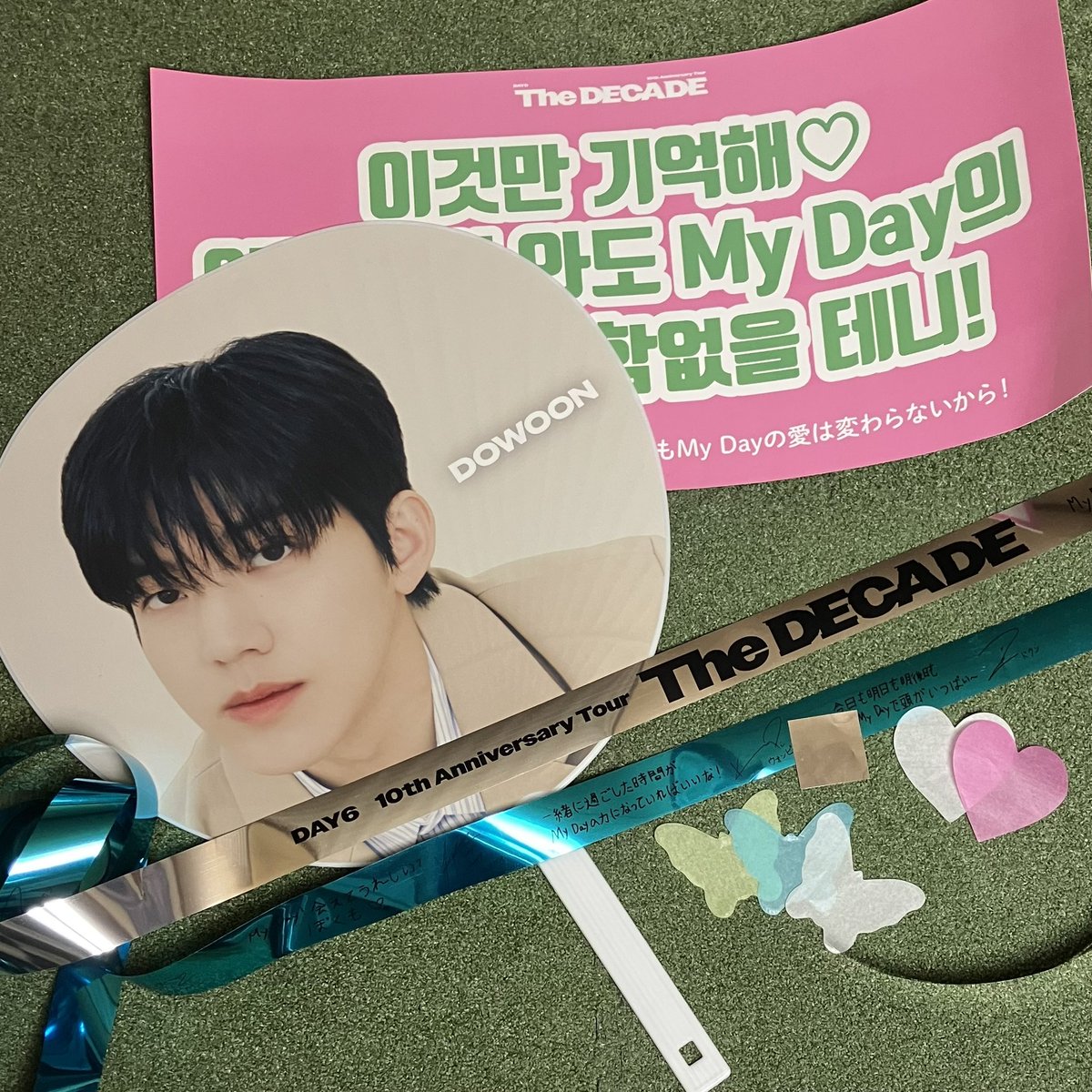 DAY6 10th Anniversary Tour ＜The DECADE＞ in JAPAN 
2度目のday6、めちゃくちゃ楽しかった！
センステドラム横の席はドラムの生音が聞こえて最高でした
ドウンさん面白可愛いすぎた🫠🫠🫠