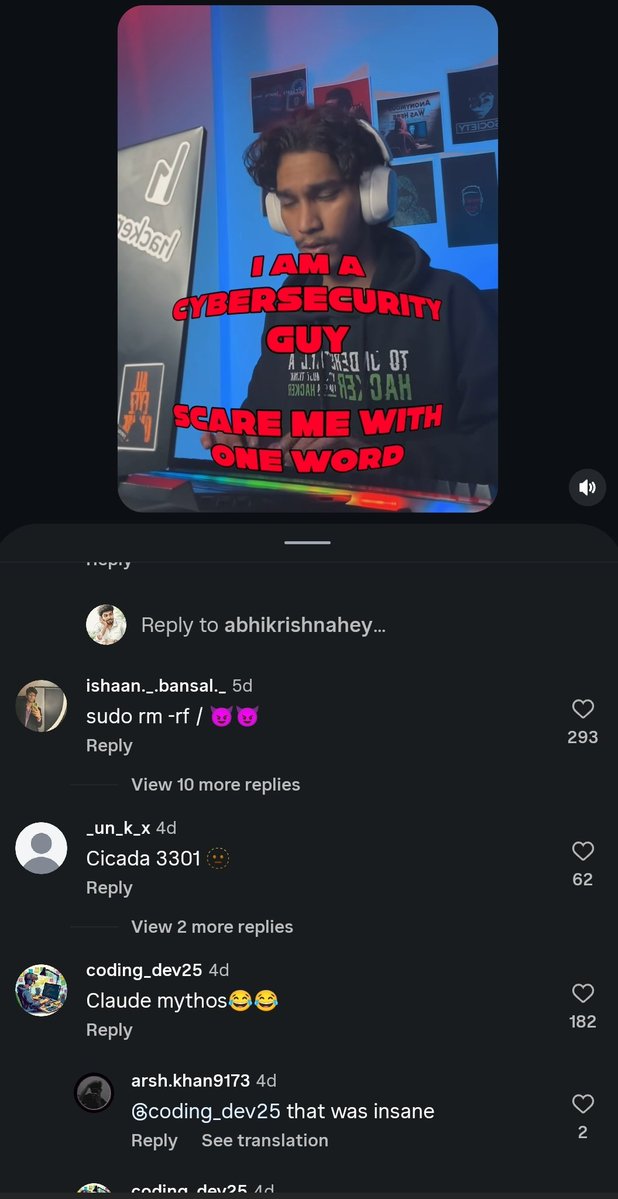 AAbblas's tweet image. Came to this comment claude mythos  don't have any ideas
 anyone know about it 🧐

#claude #technologies #musk #nvidea 
#gpt #openai