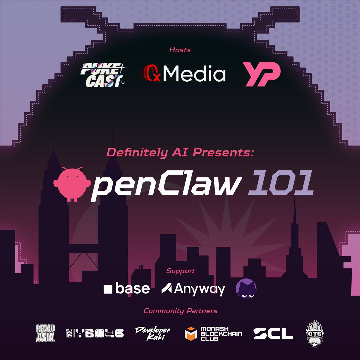 Pukecast tweet media
