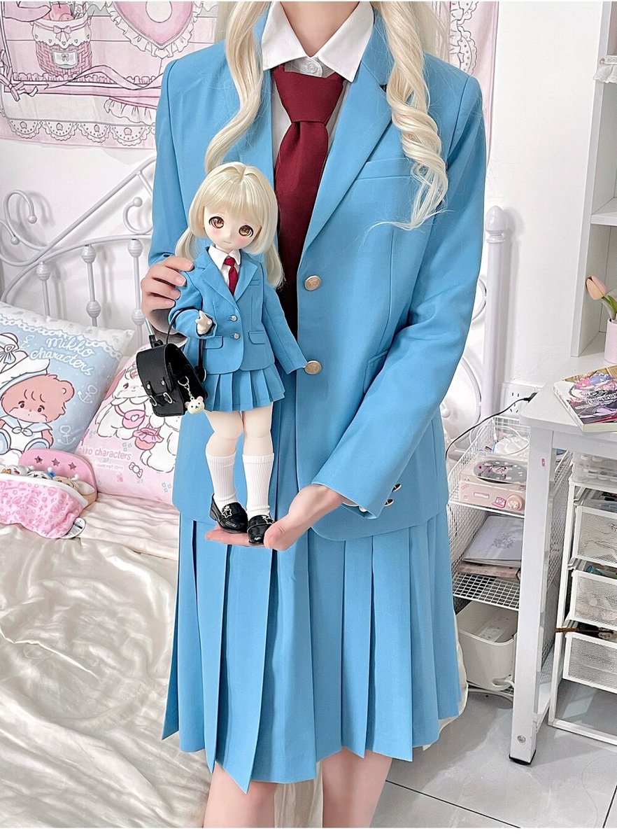 legenddollshop's tweet image. #ドール服 #更新情報 📢
桜花家族 Sakura Family
女子高生 JK制服 6点セット
スカートタイプ/ズボンタイプあります
MSD/KUMAKO/SD/SDGR/SD16サイズ人形用
2026年6月25日まで5％OFFで受付中！
1万円以上送料無料参加できます！✨
➡️legenddoll.com/goods-151061.h…
#bjd #legenddoll #送料無料 #JK #女子高生