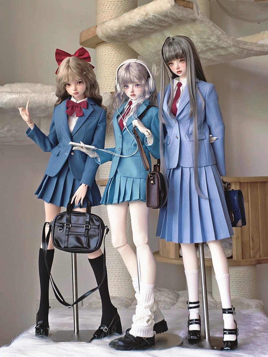 legenddollshop's tweet image. #ドール服 #更新情報 📢
桜花家族 Sakura Family
女子高生 JK制服 6点セット
スカートタイプ/ズボンタイプあります
MSD/KUMAKO/SD/SDGR/SD16サイズ人形用
2026年6月25日まで5％OFFで受付中！
1万円以上送料無料参加できます！✨
➡️legenddoll.com/goods-151061.h…
#bjd #legenddoll #送料無料 #JK #女子高生