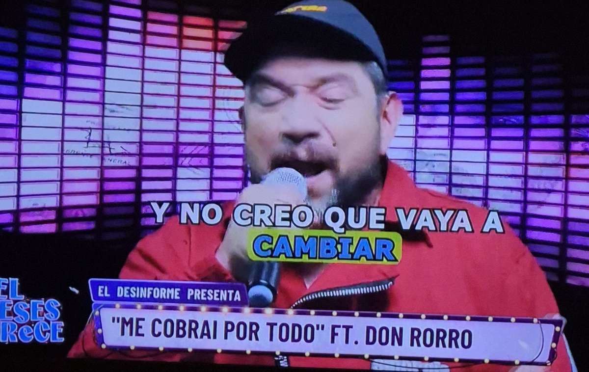 MigD2020's tweet photo. Jajaja y the real Don Roro, es bueno lo q hace  #ElDesestrece con los personajes de la cultura pop chilensis https://t.co/SsqR7kNunU