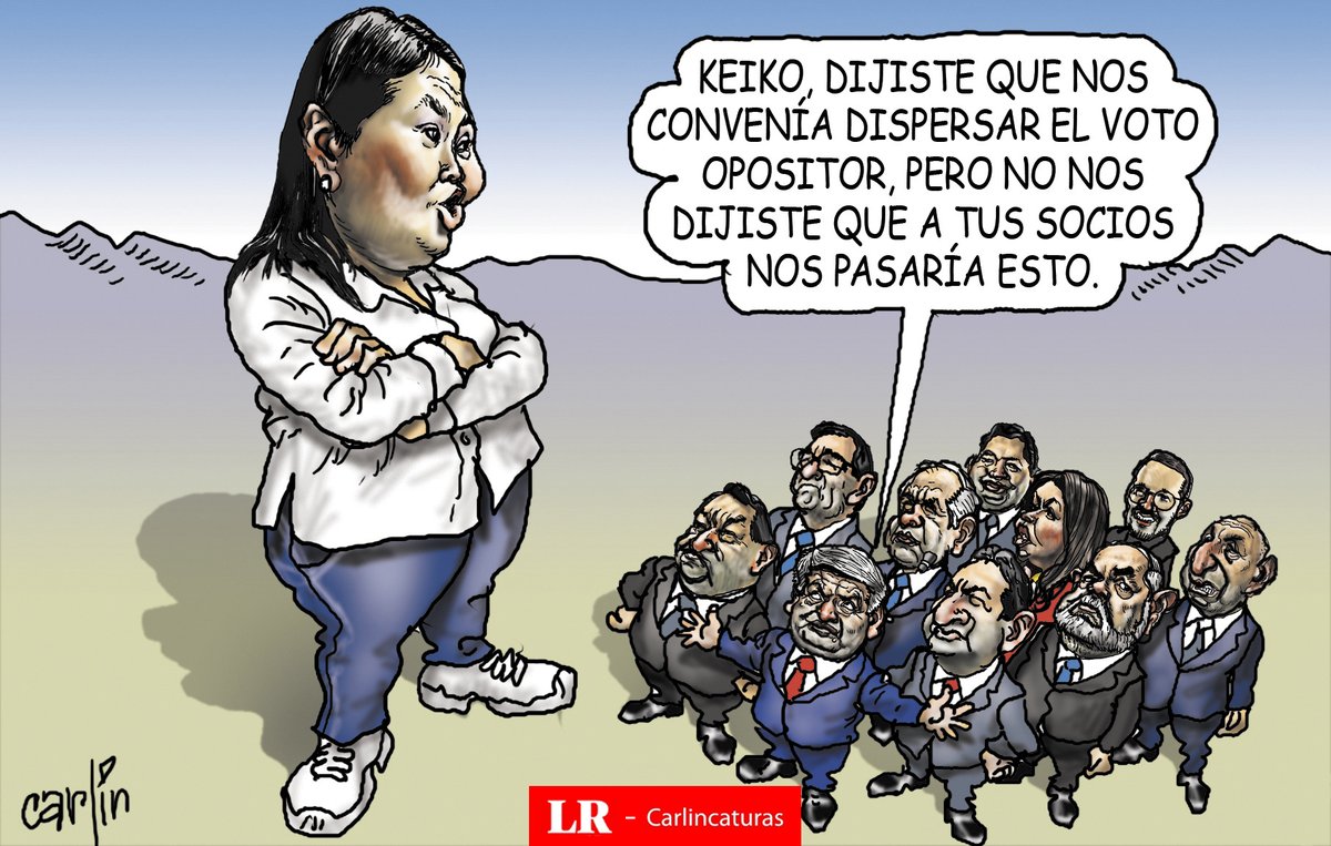 ¡No te la pierdas! ✍️La genialidad de Carlín sobre los últimos sucesos en el Congreso.

👀 Mira esta y todas las caricaturas de la semana en nuestro especial: lnk.bio/s/16f4a