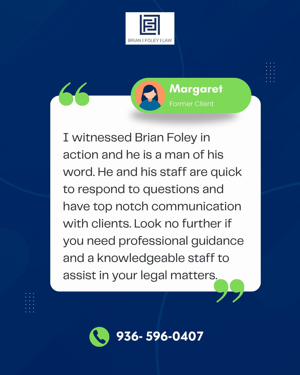BrianPllc's tweet image. Thank you to our client for sharing this positive experience. ⭐⚖️
#ClientTestimonial #HoustonAttorney #CriminalDefense #FYP