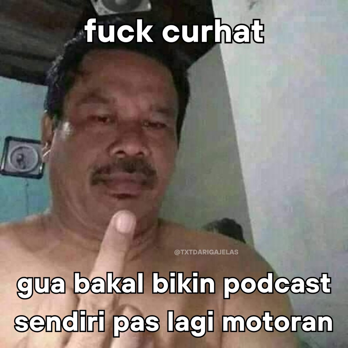 txt dari gajelas tweet media