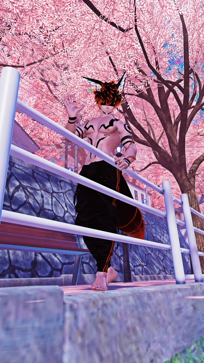 okita_vrc's tweet photo. Found a pretty world the other night and felt inspired 🌸
#vrchat #vrchatsfw #vrcsfw #vrcphotography #eboy https://t.co/QyargkzSYW