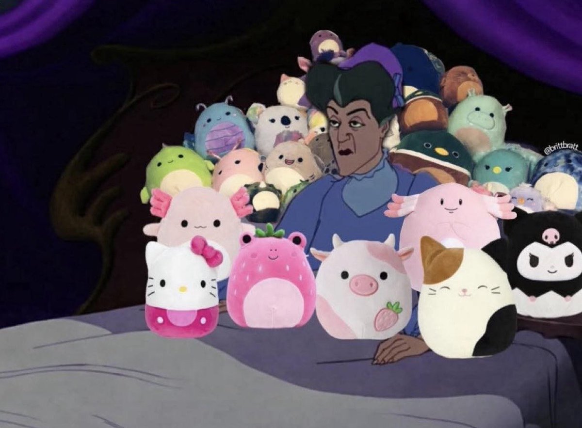 ¿No eres un poco mayor para los peluches?

Yo: