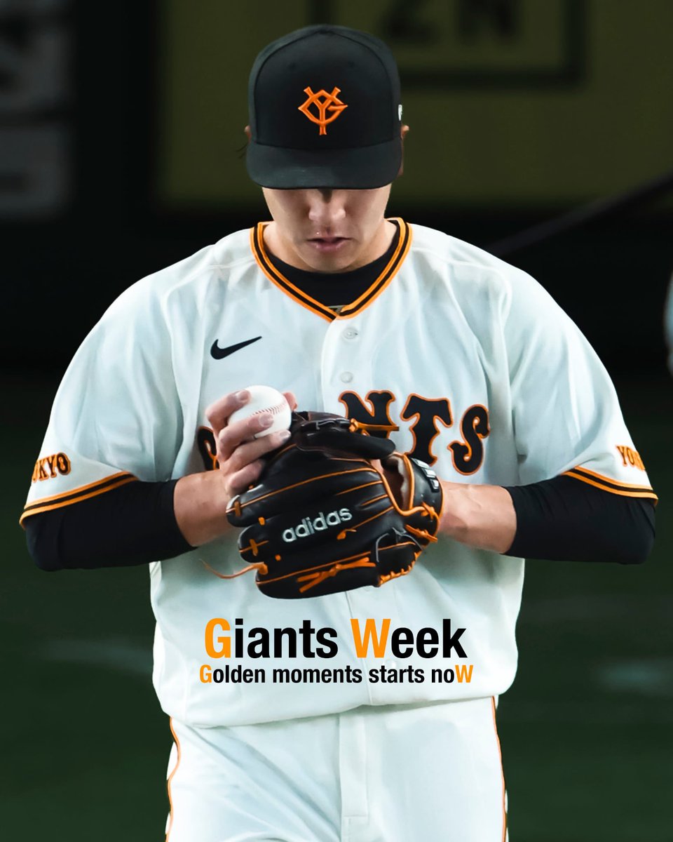 TokyoGiants's tweet photo. Giants Week 

Golden moments starts noW

https://t.co/R5Nq11GTz5 https://t.co/doPpKxNE1d