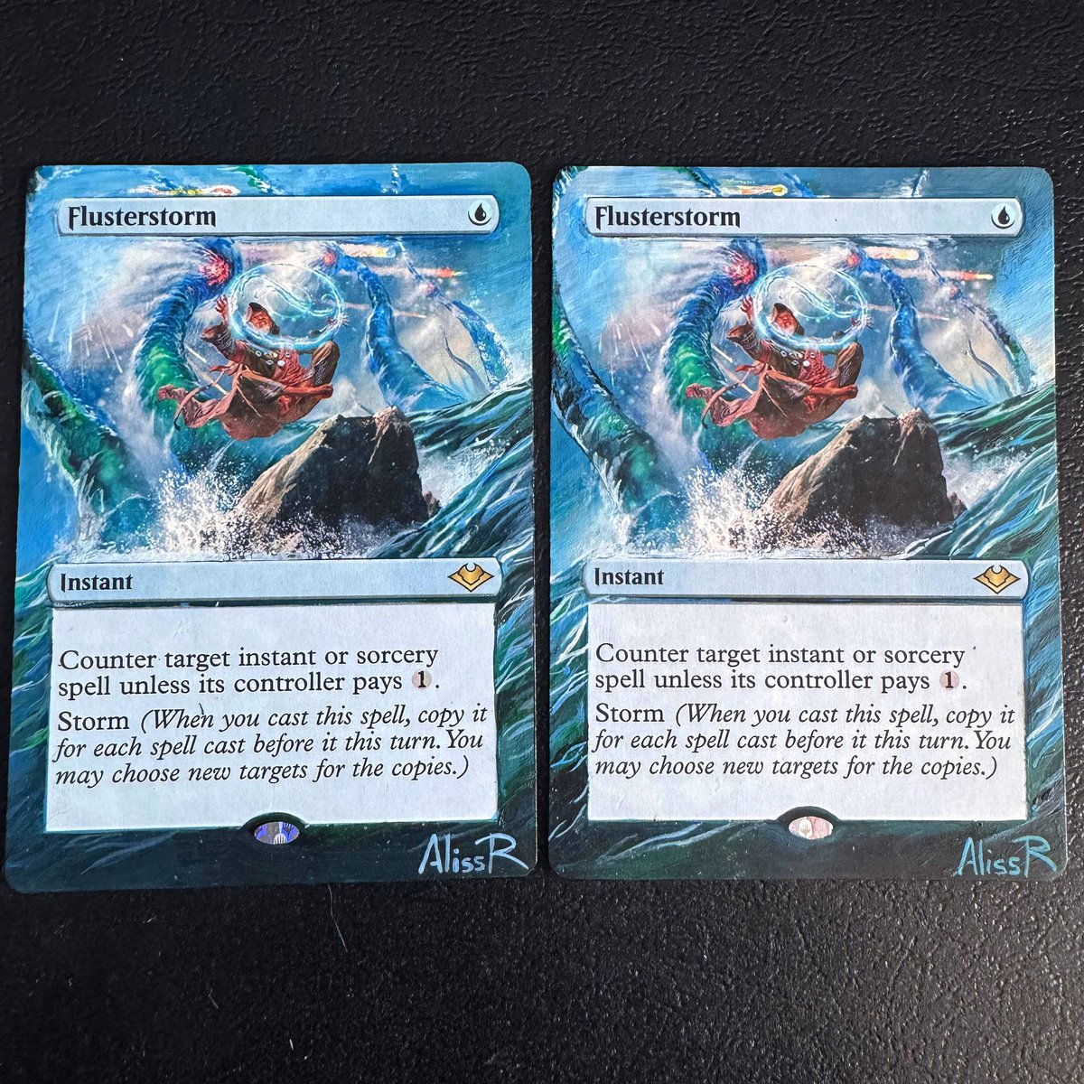 AlissRborn's tweet image. MTG Alter ~ Flusterstorm 
⭐⭐⭐

#flusterstorm #magicthegsthering #MTG #altered