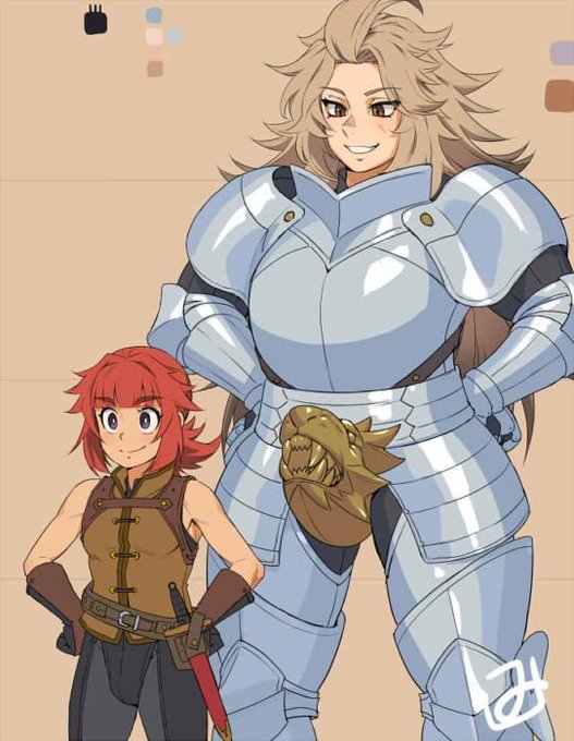 騎士さんと小姓くん 