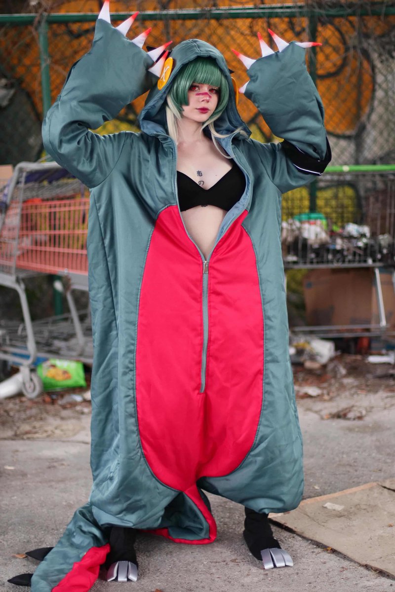 coshduk's tweet image. Guita Hebby Fantasia Kaiju Onesie 😈

#gachiakuta #guitars #animefans #cosplayers #cosplays #costumes #coshduk #ukcosplay #comiccon