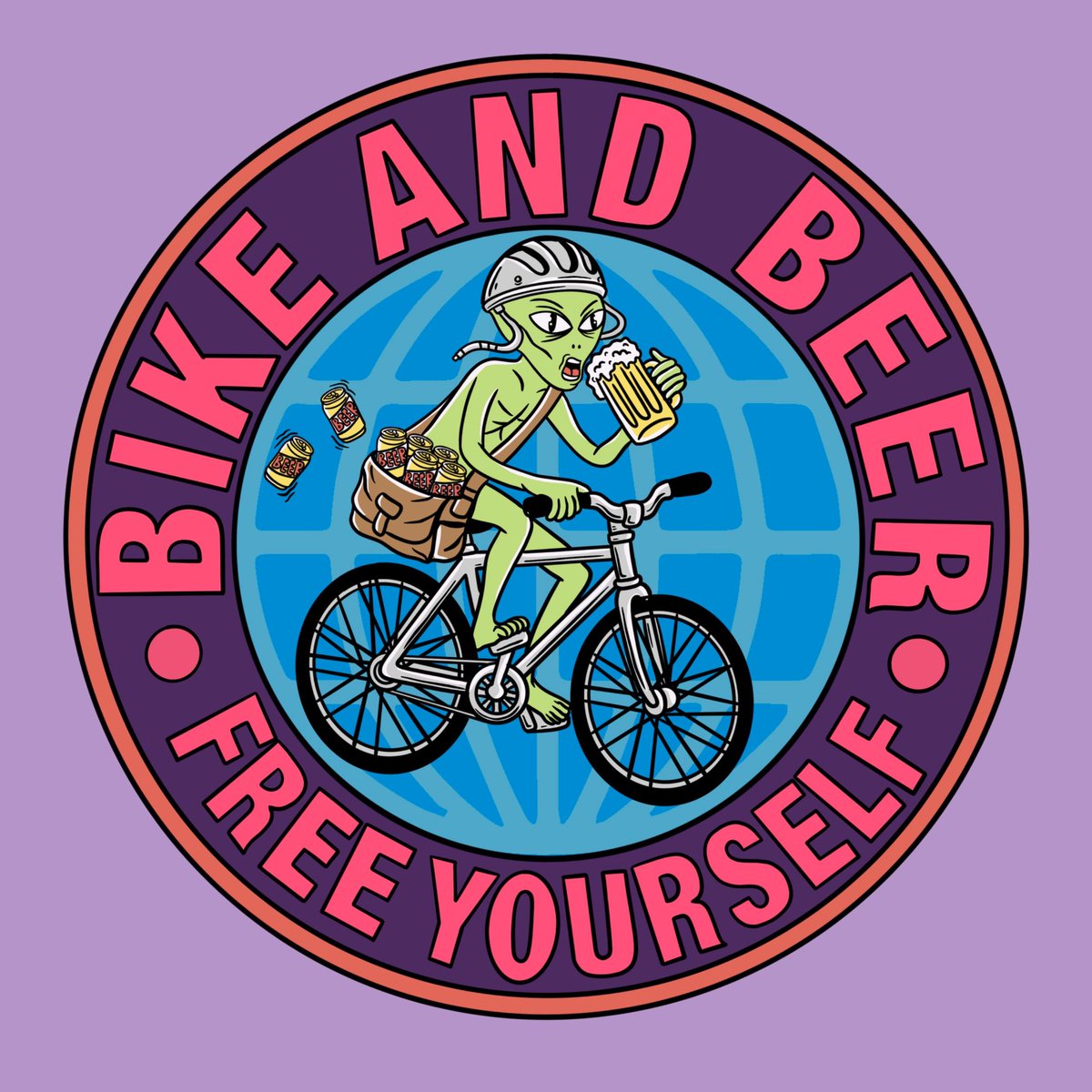 Alienisme666's tweet image. Bike and beer 🚴‍♂️🍻

Open commission work, DM for details.

#illustration #bicycle #beer #artforsale