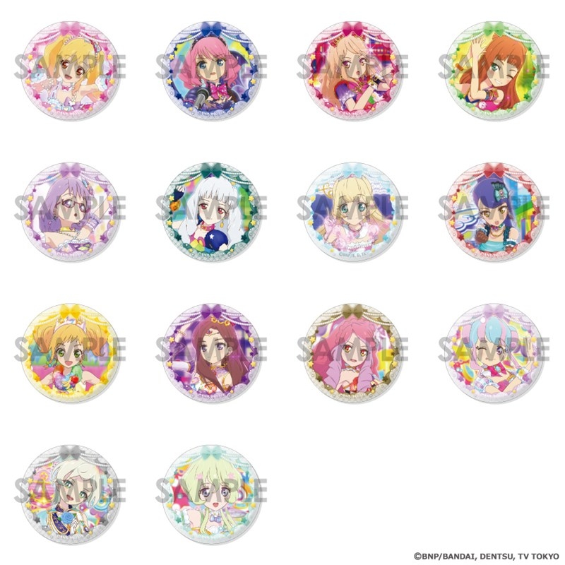 アイカツスターズ！ Stage！ 缶バッジ セット ˏˋ 新着商品情報 ˎˊ˗ 「アイカツスターズ！ トレ－ディング缶バッジ