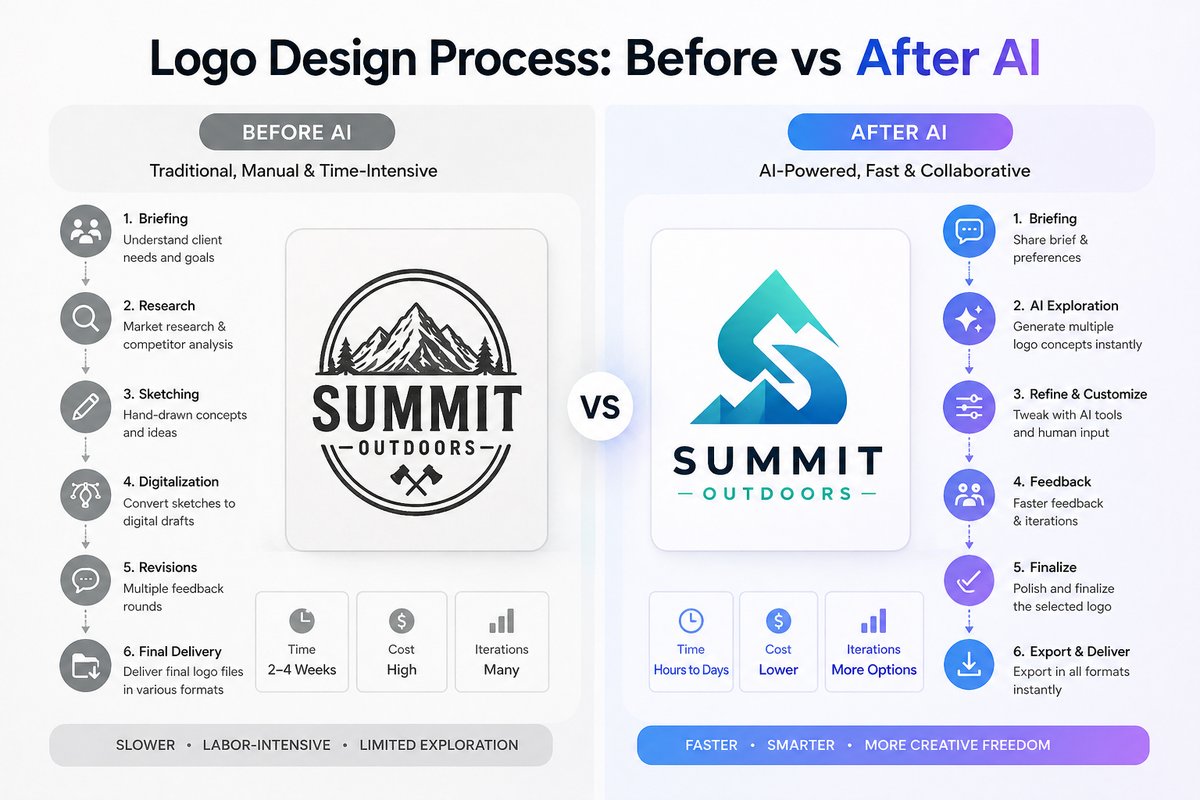 graphicdesignju's tweet image. Designing Logos in the AI Era — Process, Ideas &amp;amp; Results
graphicdesignjunction.com/2026/04/logo-d…

#LogoDesign #BrandIdentity #GraphicDesign #LogoDesignForBrands #AIDesign #AILogoDesign #AIvsHuman #DesignThinking #BrandStrategy #VisualIdentity #CreativeProcess #DesignTips