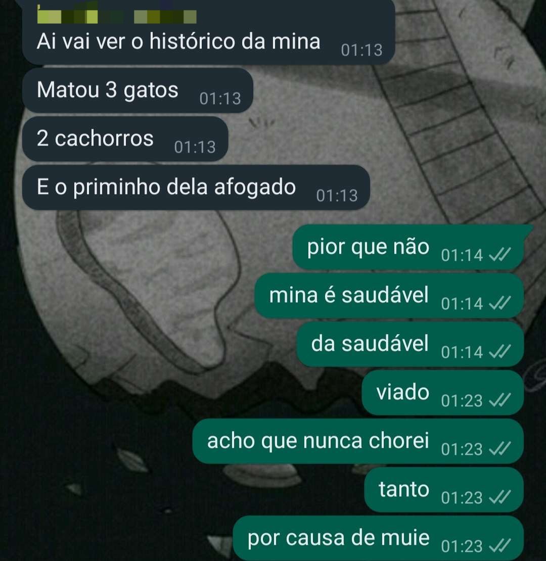 lembranças do meu webnamoradinho de 2021 falando de mim p amigos kk tô mal 

(hj em dia ele quer q eu morra lol