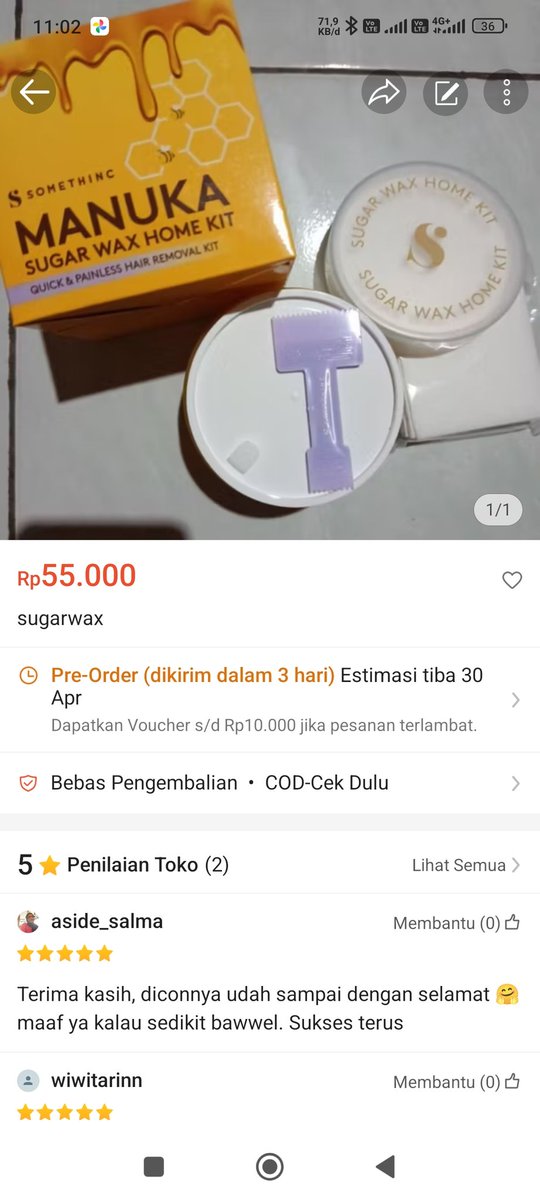 butiksfun's tweet photo. Something waxing kit
Boleh nego
Aku baru nyoba sekali dan gak bisa https://t.co/x7XyU57NGY