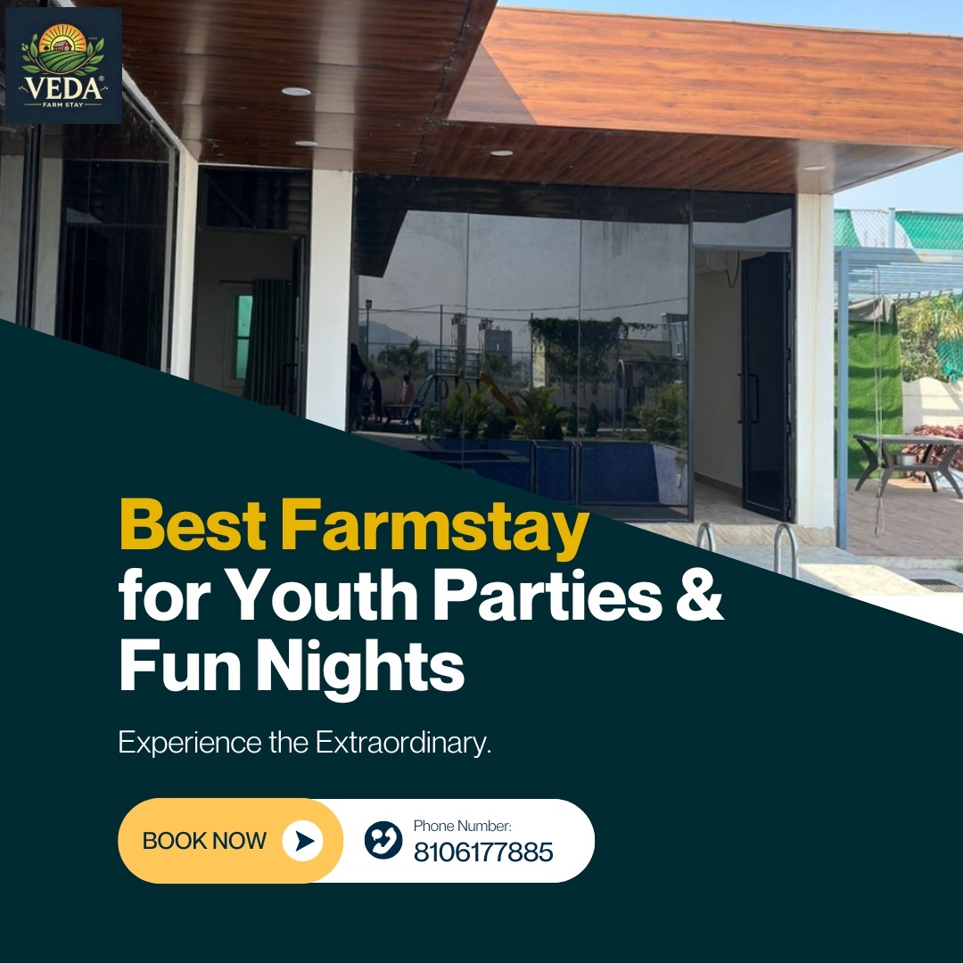 Vedafarmstay's tweet image. Looking for the best party spot near Hyderabad? 
Veda Farm Stay offers unforgettable nights, poolside vibes &amp;amp; nature escape 
📞 8106177885
#Hyderabad #FarmStay #WeekendVibes