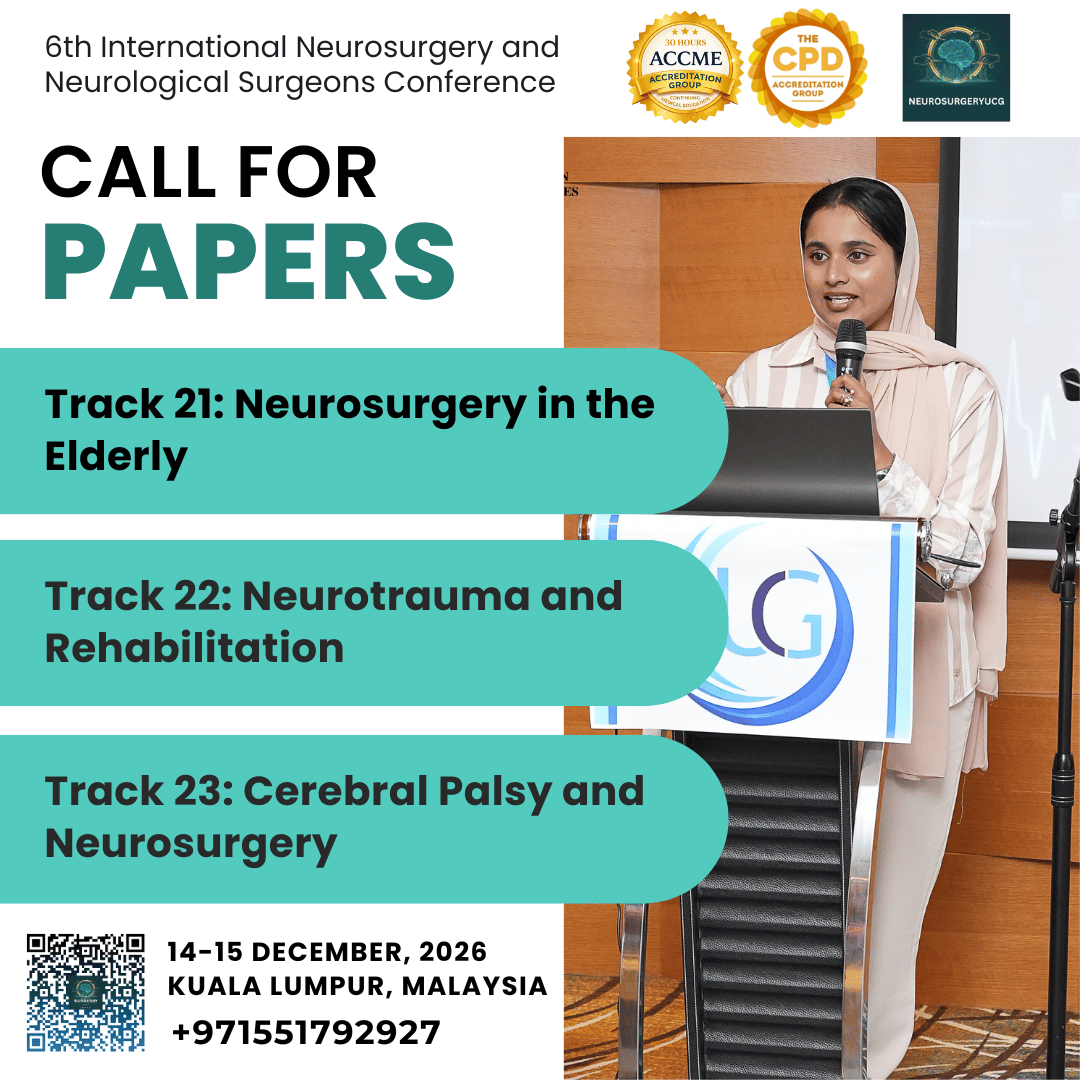 ThomasD27287's tweet image. Abstract submissions are now open for the #CME #CPD-accredited 6th International #Neurosurgery &amp;amp; #Neurological Surgeons Conference, from Dec 14–15, 2026, in Malaysia.

Submit Your Abstract: …urosurgery.utilitarianconferences.com/submit-abstract
WhatsApp Support: wa.me/+971551792927