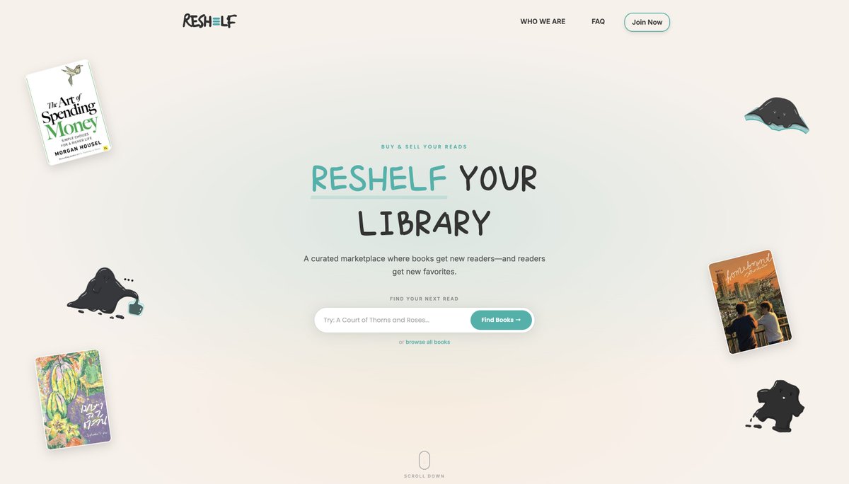Reshelf tweet media