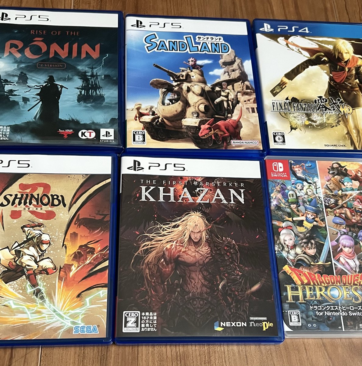 deangwent's tweet image. 今回GEOセールで購入したゲームです。
Switch2本体は次のセールで購入しようかな‥
#PS5 #PS4 #Switch