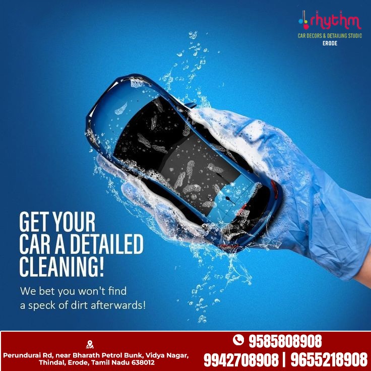 decors92119's tweet image. Drive Fresh. Shine Better. ✨🚗

✔️ Deep Interior &amp;amp; Exterior Cleaning
✔️ Advanced Foam Wash &amp;amp; Shine Finish
✔️ Stain &amp;amp; Odor Removal

📞 : 9585808908 / 9942708908 

#CarDetailing #CarCleaning #AutoCare #ShinyCars #CarWash #DetailingStudio #CarLovers #PremiumCare
