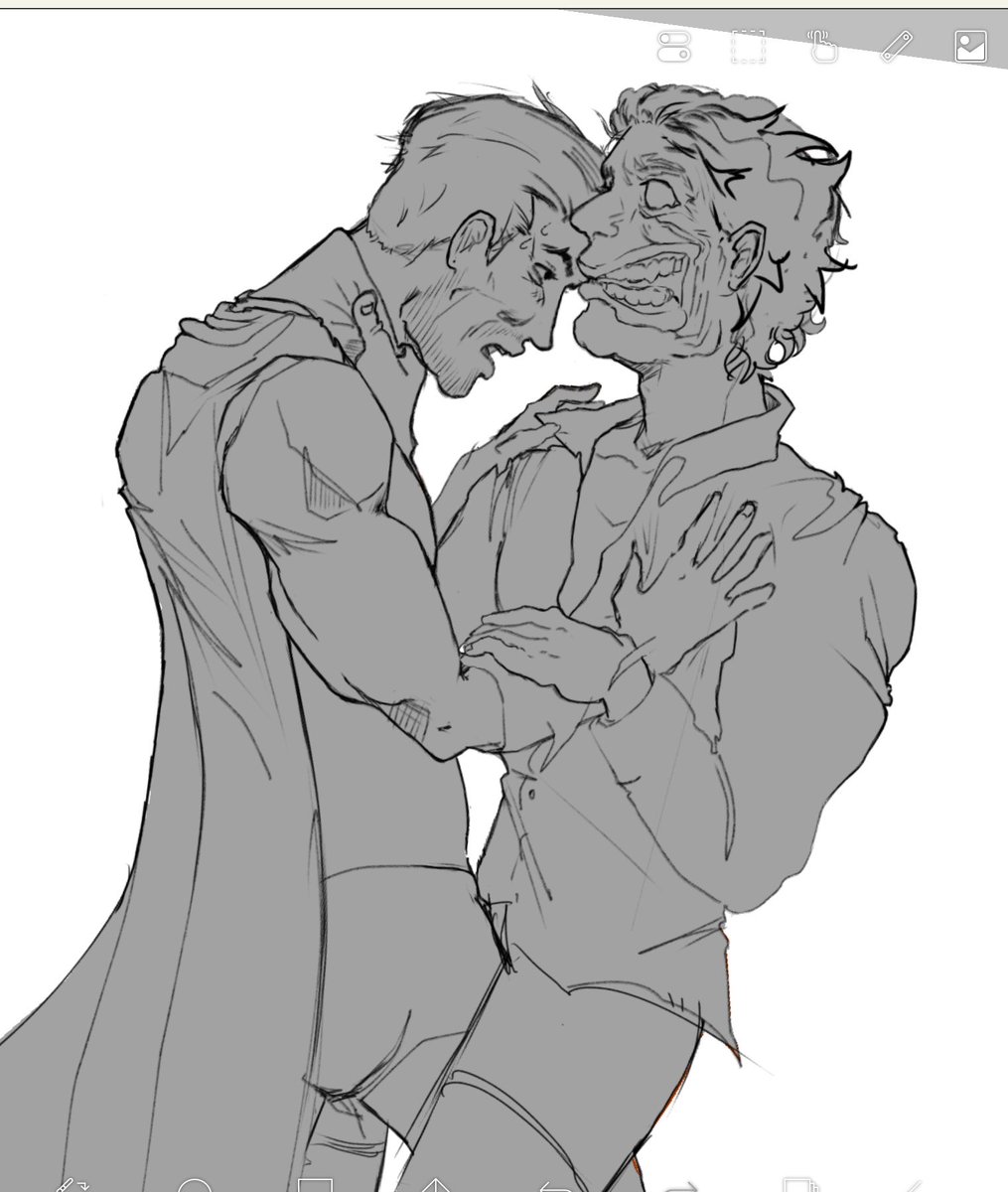 twobatsz's tweet photo. idk if i like them colored or uncolored more. hi my loves.
#twobats #batman #twoface https://t.co/fPEP4CfCox
