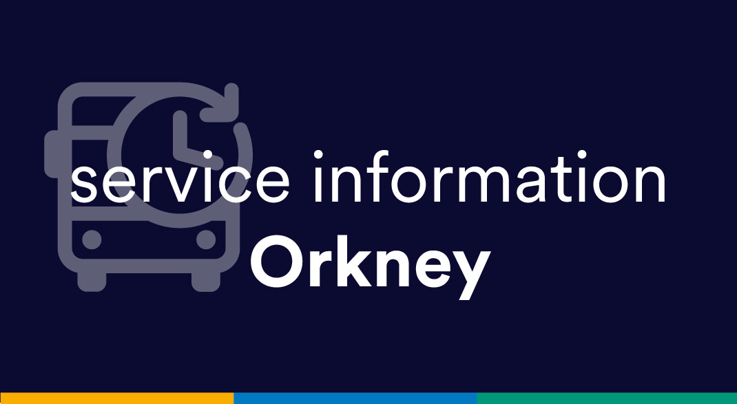 StagecoachHLand's tweet image. #Orkney #£2fare

Good Morning,

All services are expected to operate today (27/04/26),  Some small delays may occur with the ongoing roadworks at various locations within Orkney.

For tickets, journey planning and live bus times, please see stagecoachbus.com