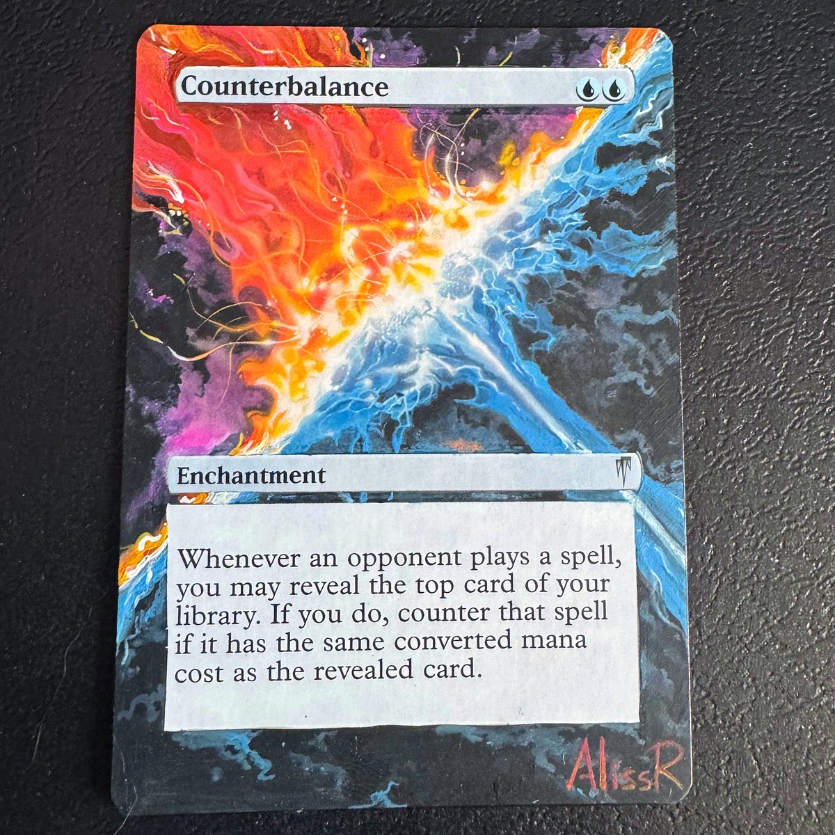 AlissRborn's tweet image. MTG Alter ~ Counterbalance 
⭐⭐⭐

#counterbalance #magic #MTG #altered