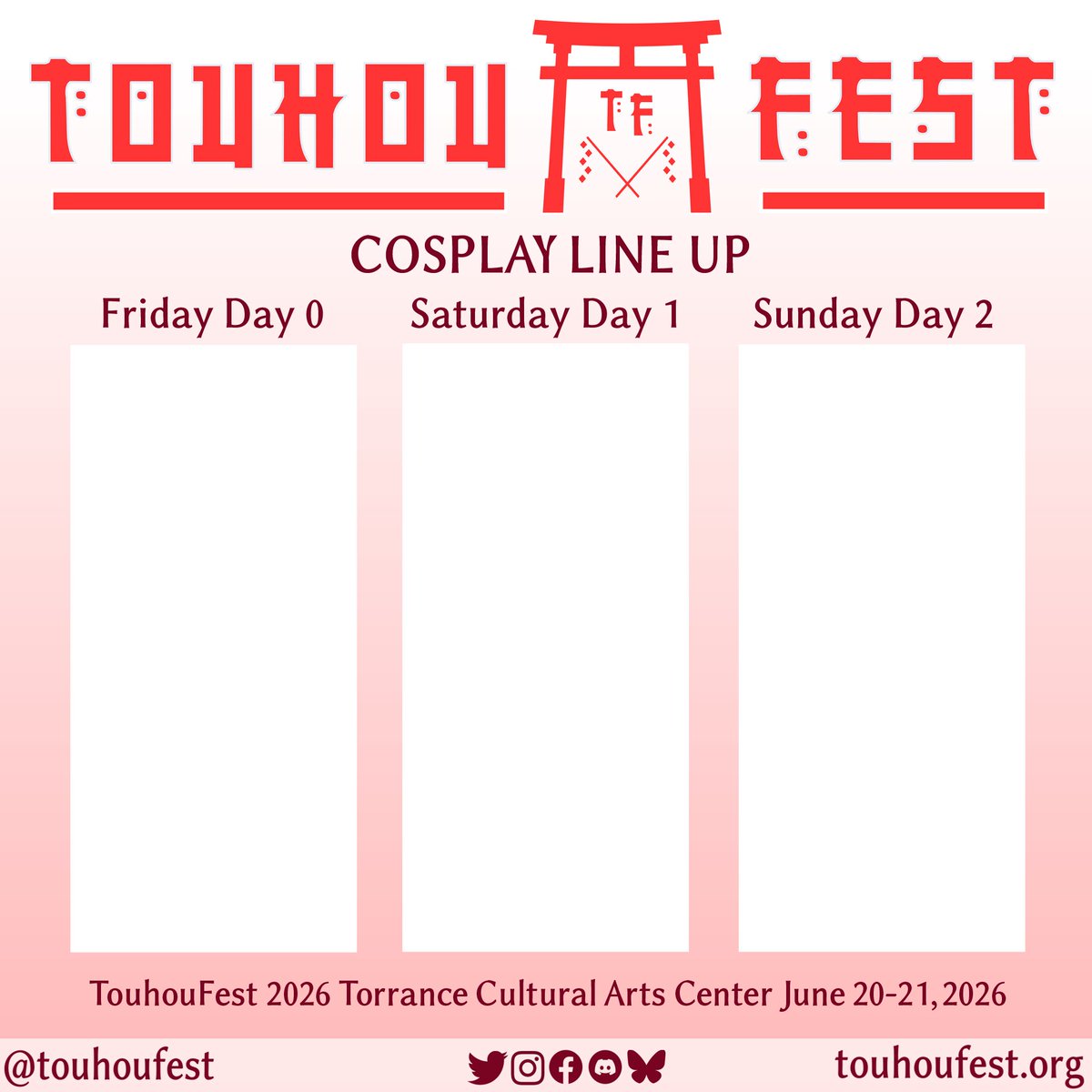 TouhouFest Official (🔜TouhouFest 2026) tweet media